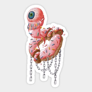 Monsterlicious - Ghost Donut Sticker